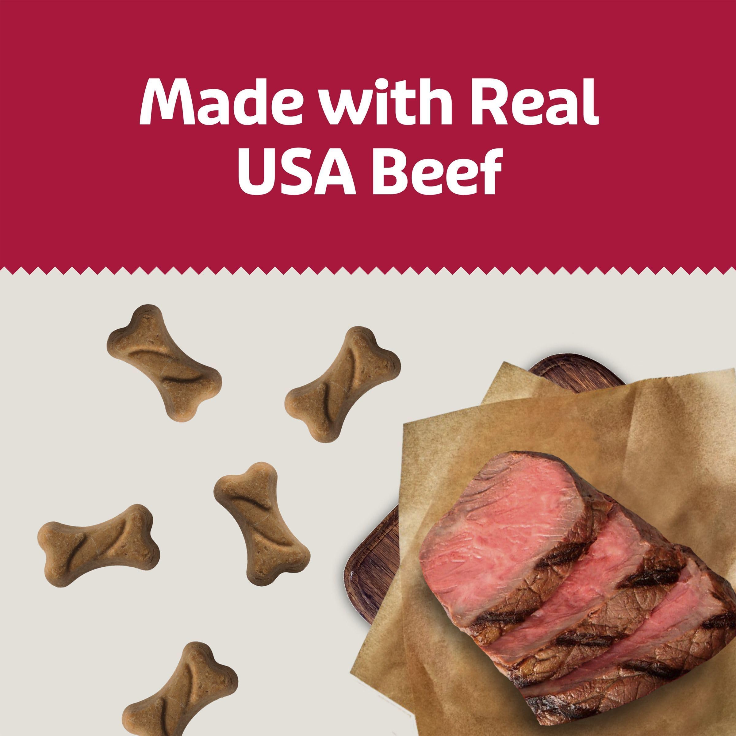 Blue Buffalo Bones boeuf mini biscuits ingrédients reels boeuf