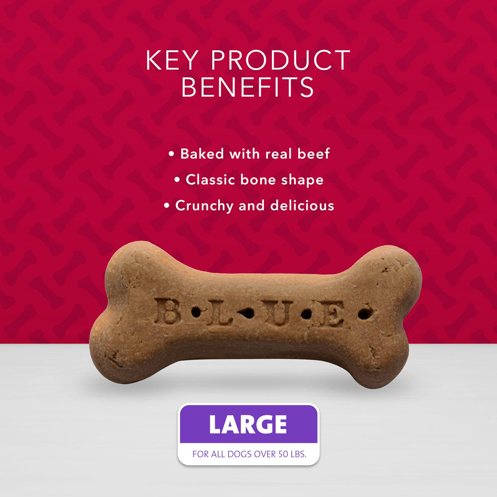 Blue Buffalo Bones – ingrédients naturels et viande réelle pour friandise équilibrée.