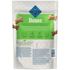 Blue Buffalo Bones saveur poulet, biscuit croquant pour récompense quotidienne.