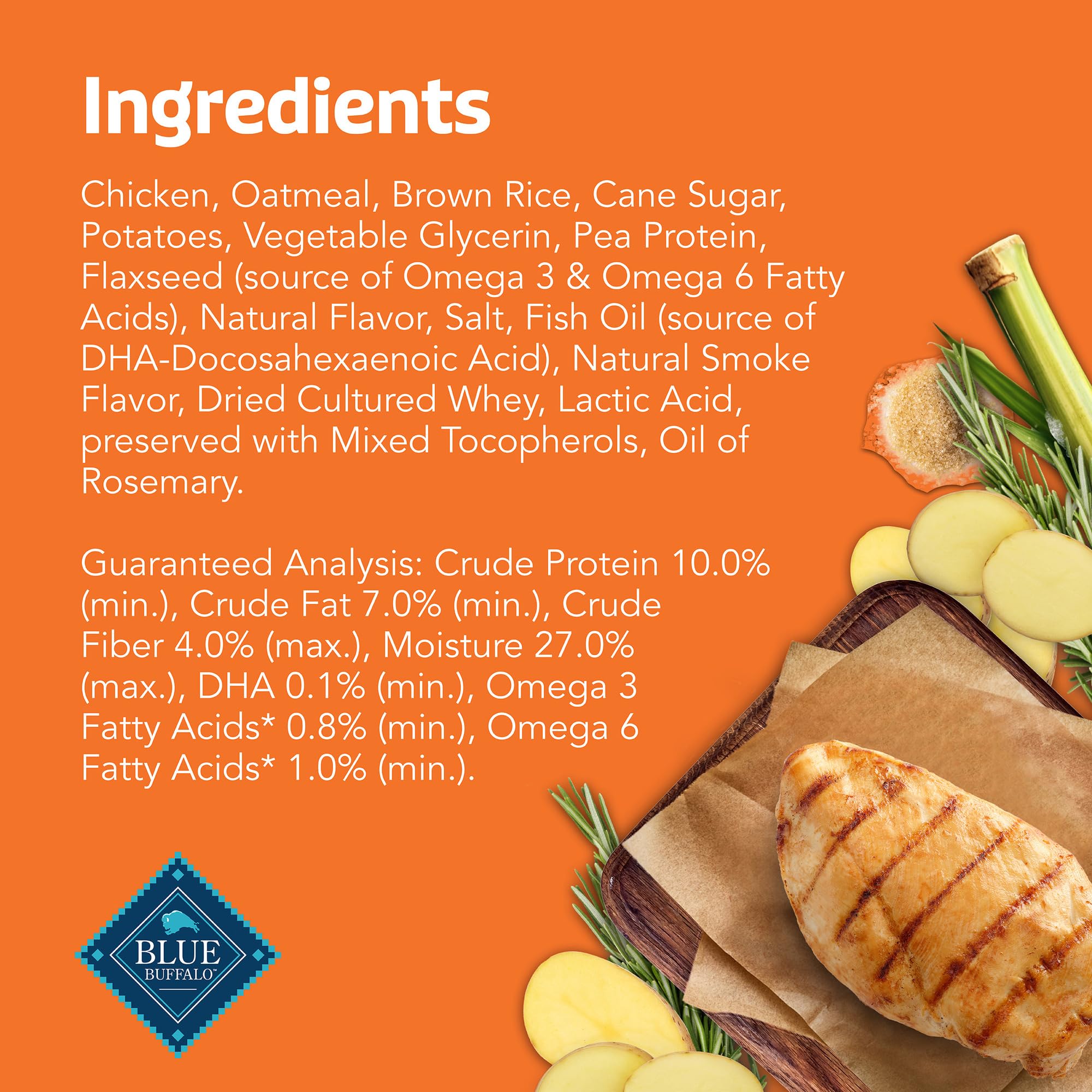 Blue Buffalo Boo Bits sans additifs artificiels, option naturelle pour friandises.