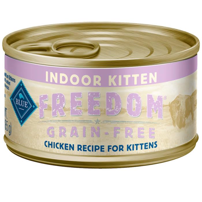 Blue Buffalo Freedom Chaton – sans repas de poulet et sans sous-produits.