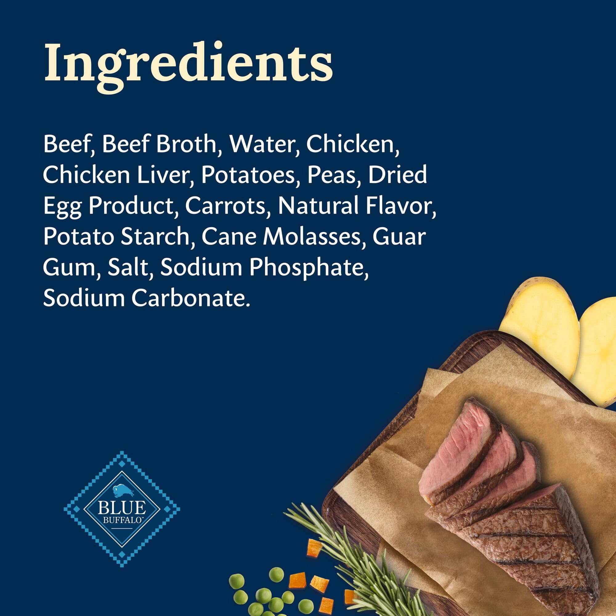 Blue Buffalo Delectables, contenu de 24 pochettes pour portions pratiques