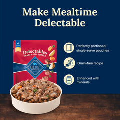 Blue Buffalo Delectables, ingrédients naturels pour une dégustation naturelle