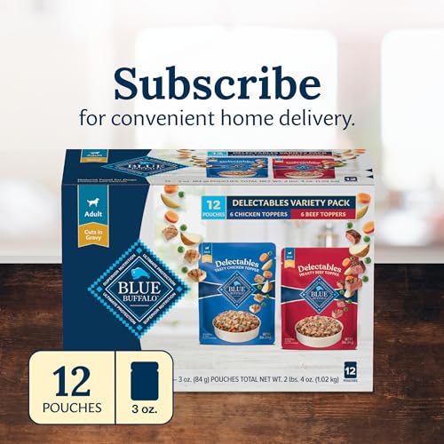 Blue Buffalo Délectables: servi en quelques minutes, pratique pour les journées chargées.