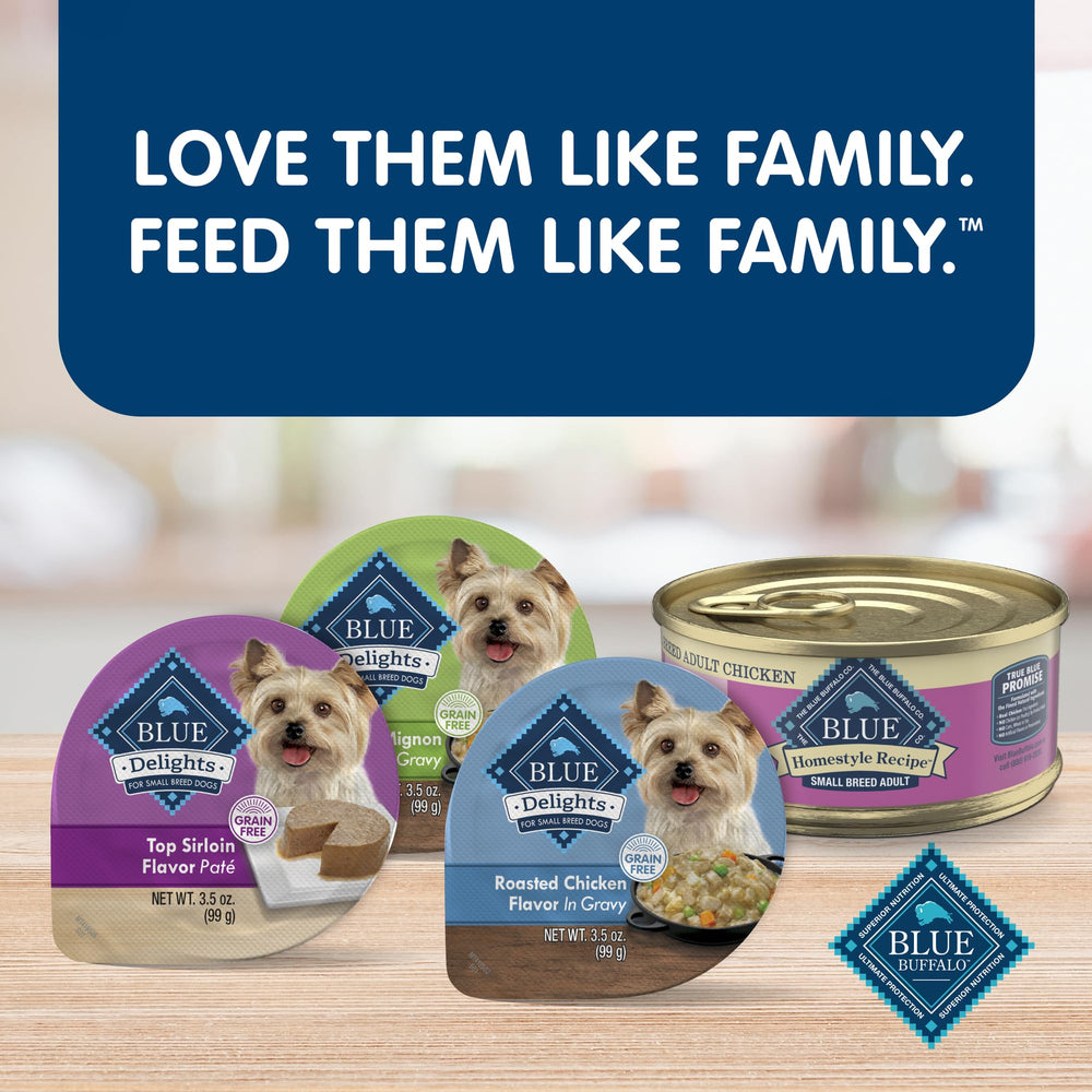 Blue Buffalo Delights gobelet filet mignon, repas pratique pour chien
