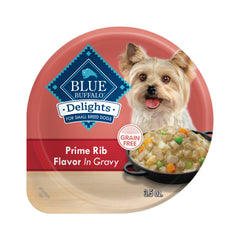 Blue Buffalo Divine Delights, tasse prime rib en jus, idéal pour petits chiens
