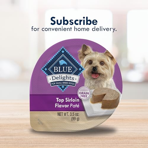 Blue Buffalo Delights pâté humide pour chien adulte petite race