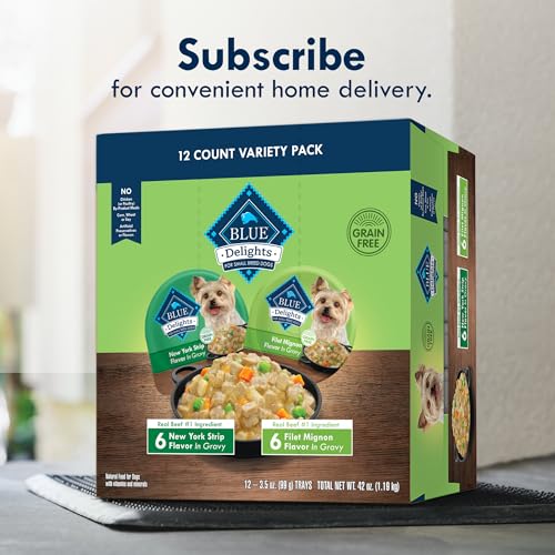 Blue Buffalo Delights repas en portions, pratique et équilibré.