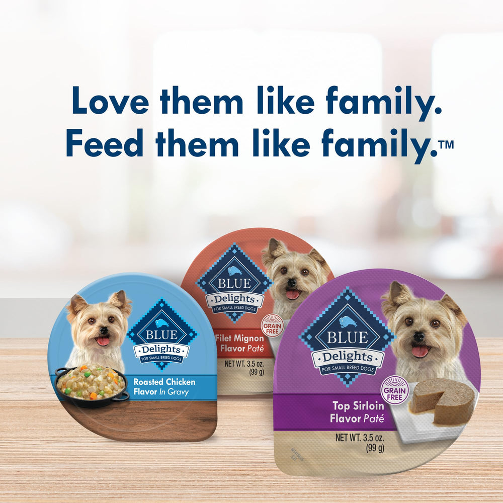 Blue Buffalo Delights servis facilement dans la gamelle du chien