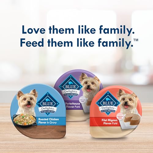 Blue Buffalo Delights: usage quotidien pour petites races et repas simples.