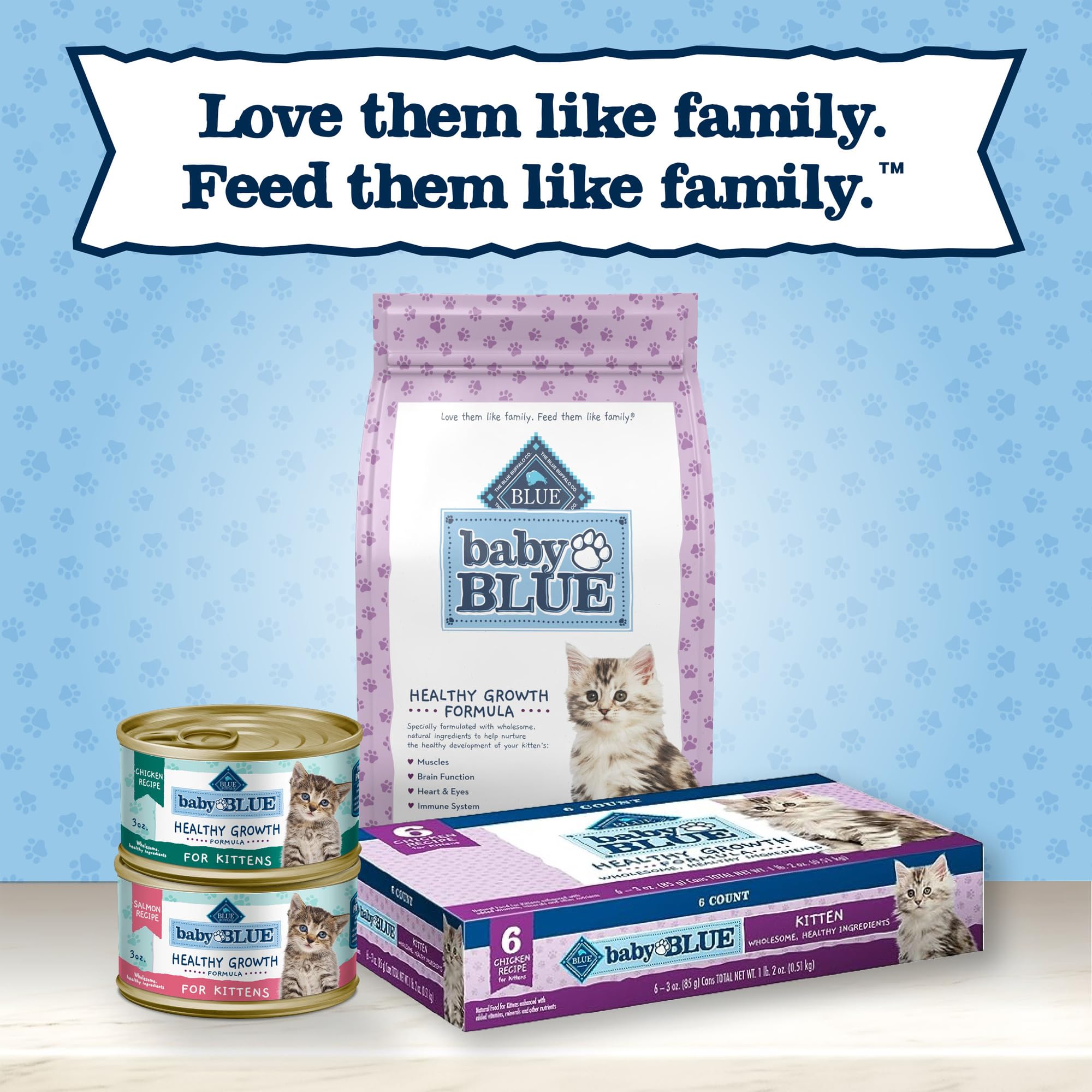 Blue Buffalo Baby BLUE format pâté chaton 3oz