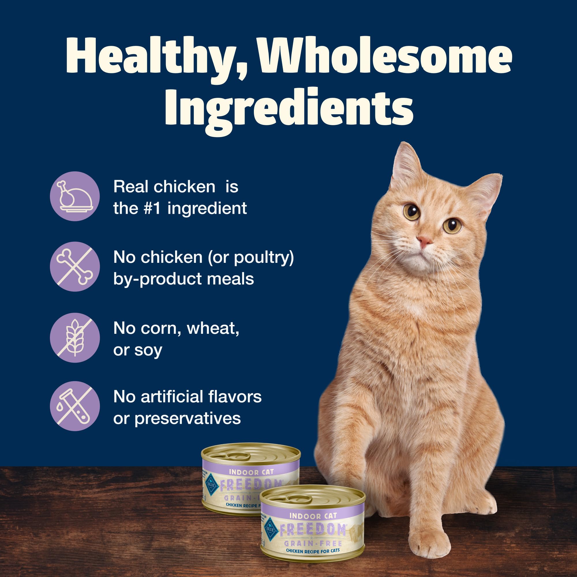 Blue Buffalo Freedom Chat Pâté sans maïs/blé/soja, recette facilitée