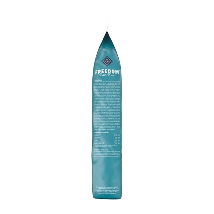 Blue Buffalo Freedom sans poulet ni sous-produits pour chat.