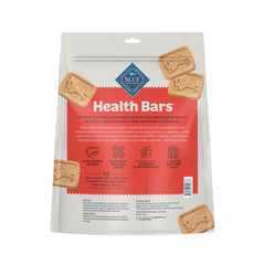 Blue Buffalo Health Bars mini-biscuits: arôme-croustillant bacon-œuf-fromage, récompense gourmande.