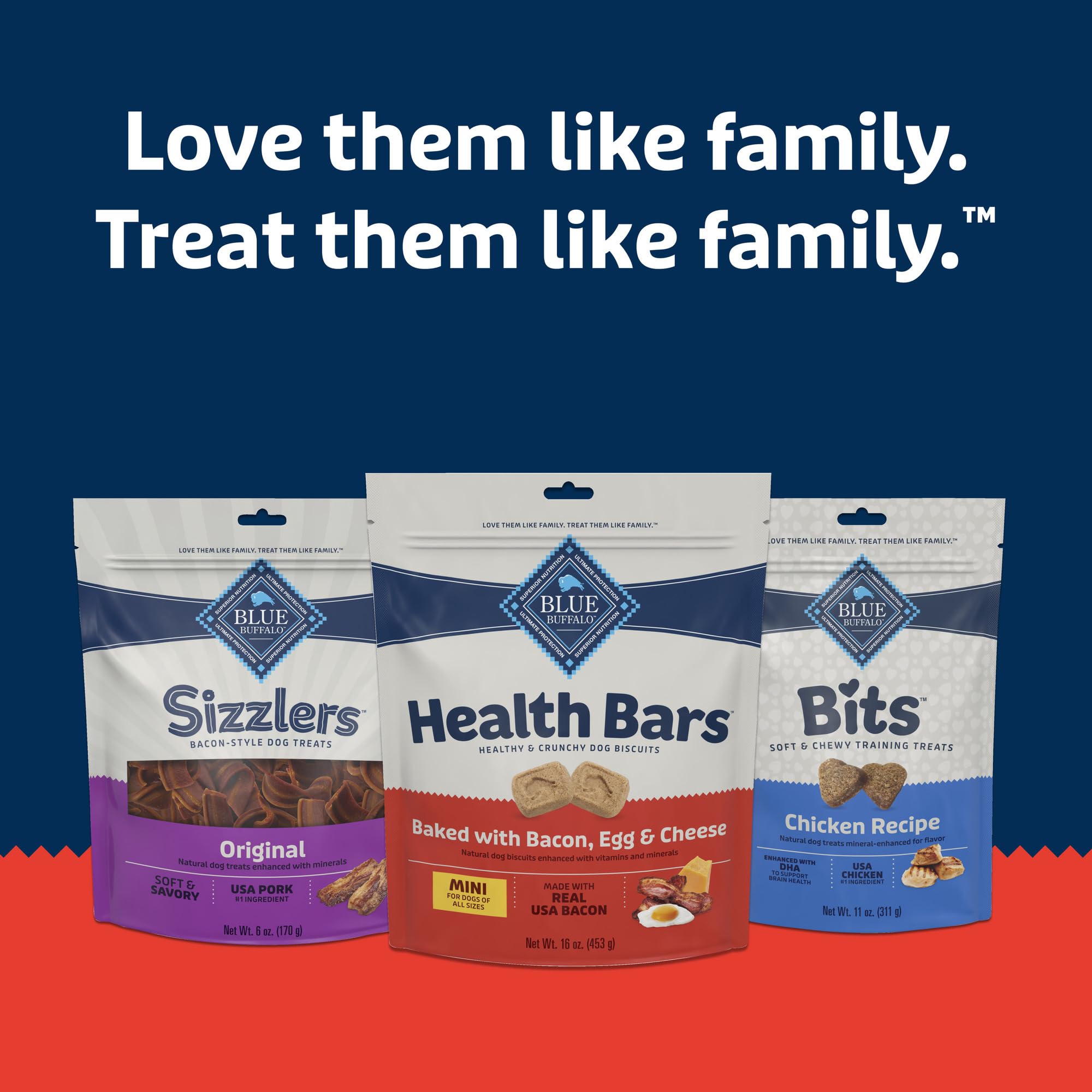 Blue Buffalo Health Bars: arôme savoureux et naturel pour chiens.
