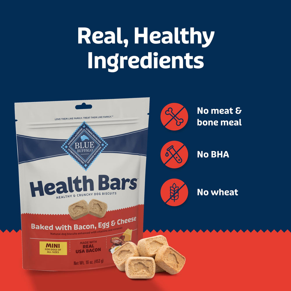 Blue Buffalo Health Bars: pratique pour l'entraînement et les récompenses rapides.