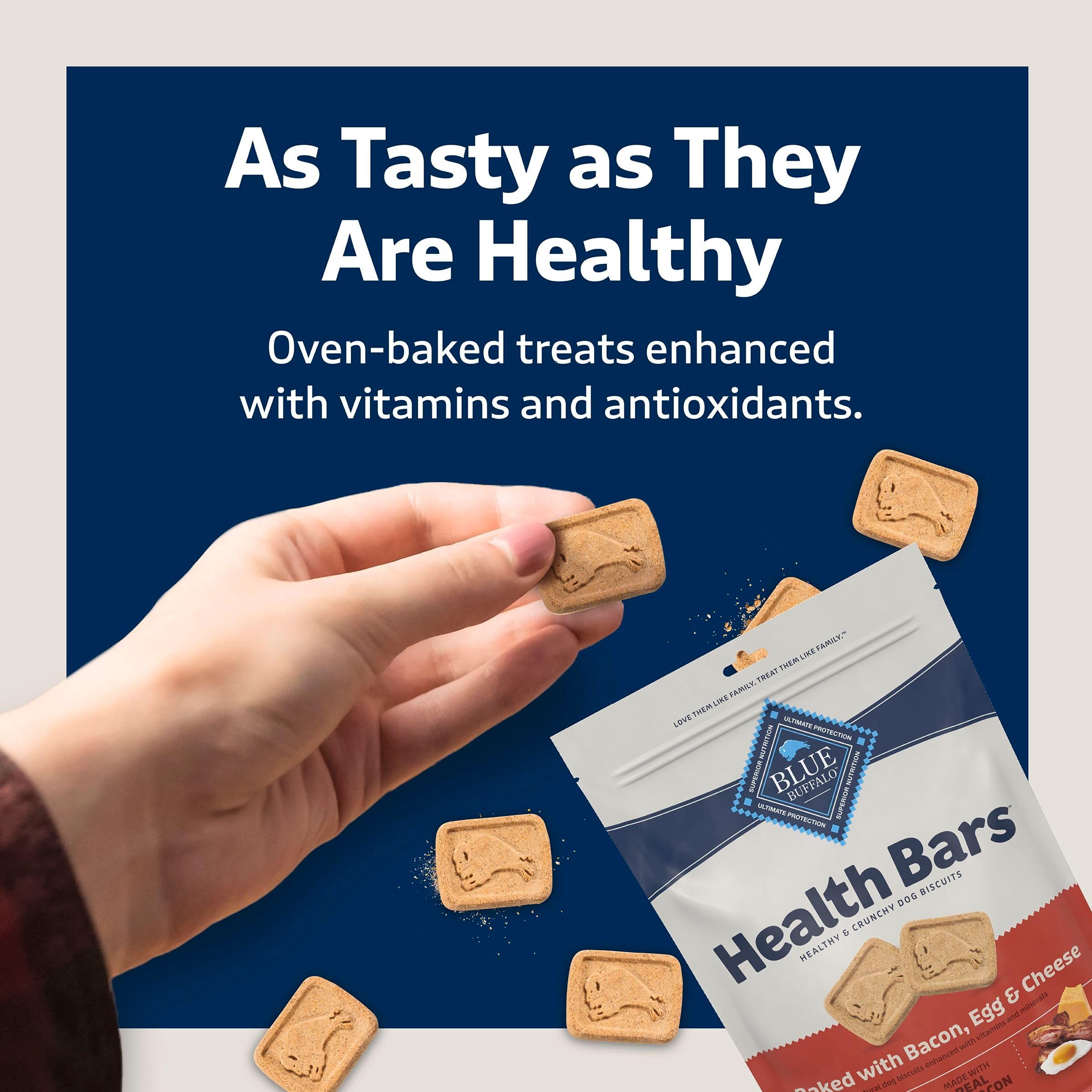 Blue Buffalo Health Bars omega-3 et antioxydants: soutien quotidien pour la vitalité