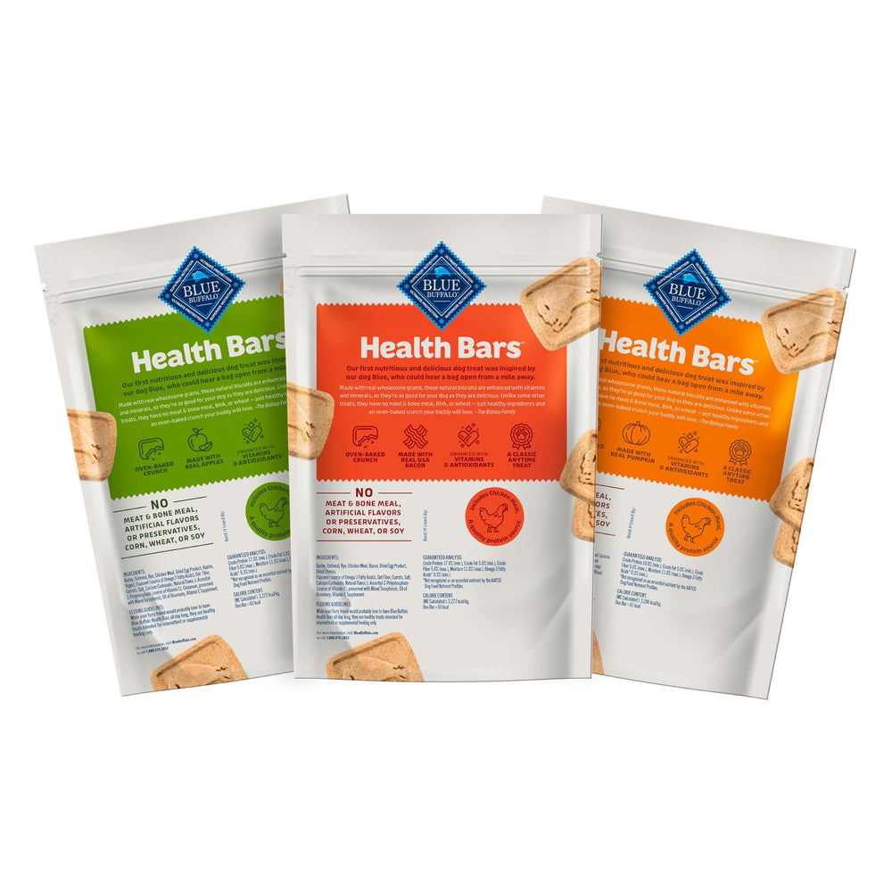 Blue Buffalo Health Bars pomme et yaourt: saveur fruitée pour récompenser
