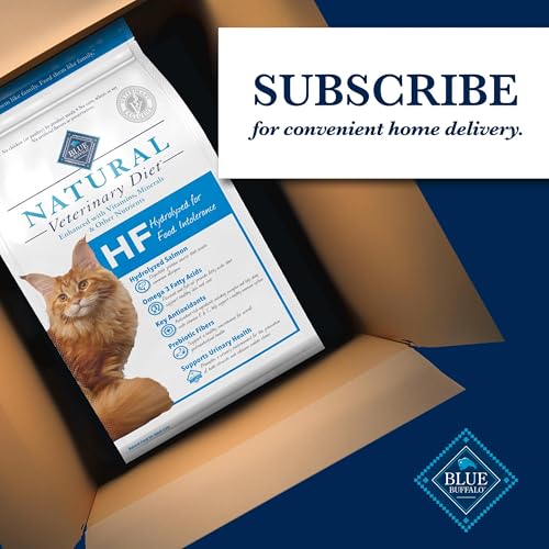 Blue Buffalo HF hydrolysé, régime vétérinaire prescrit pour chats