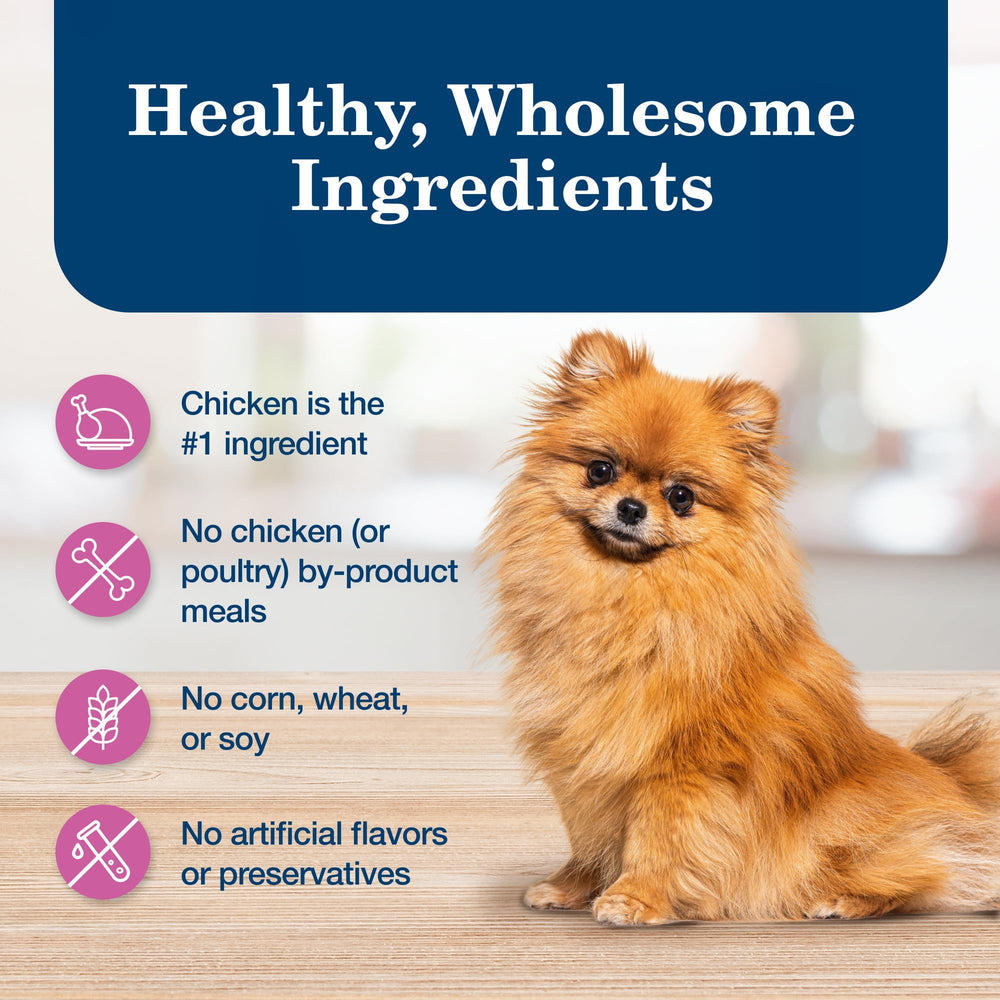 Sans sous-produits de poulet, Blue Buffalo Homestyle plus naturel.