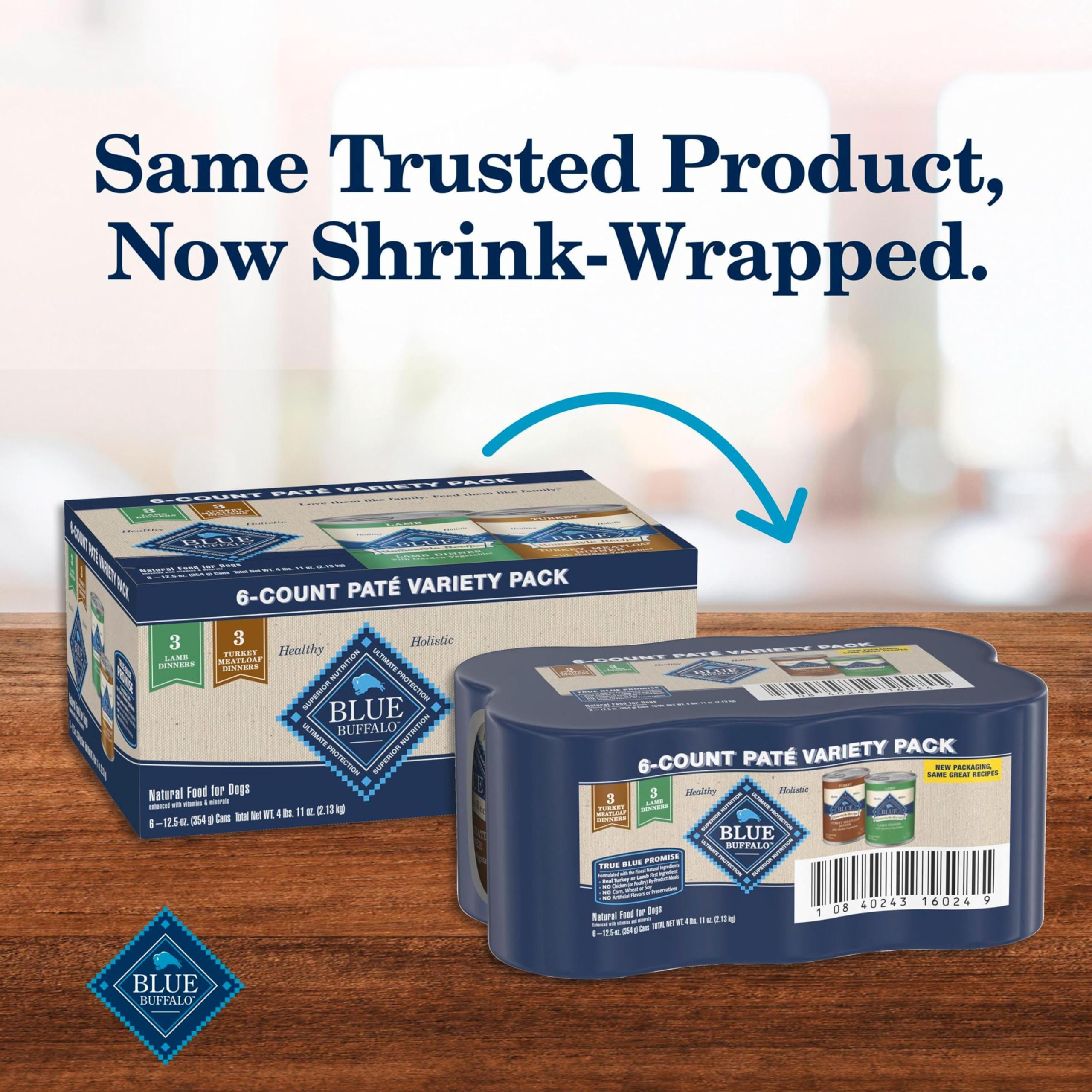 Blue Buffalo Homestyle Sans sous-produits volaille pour une option naturelle.
