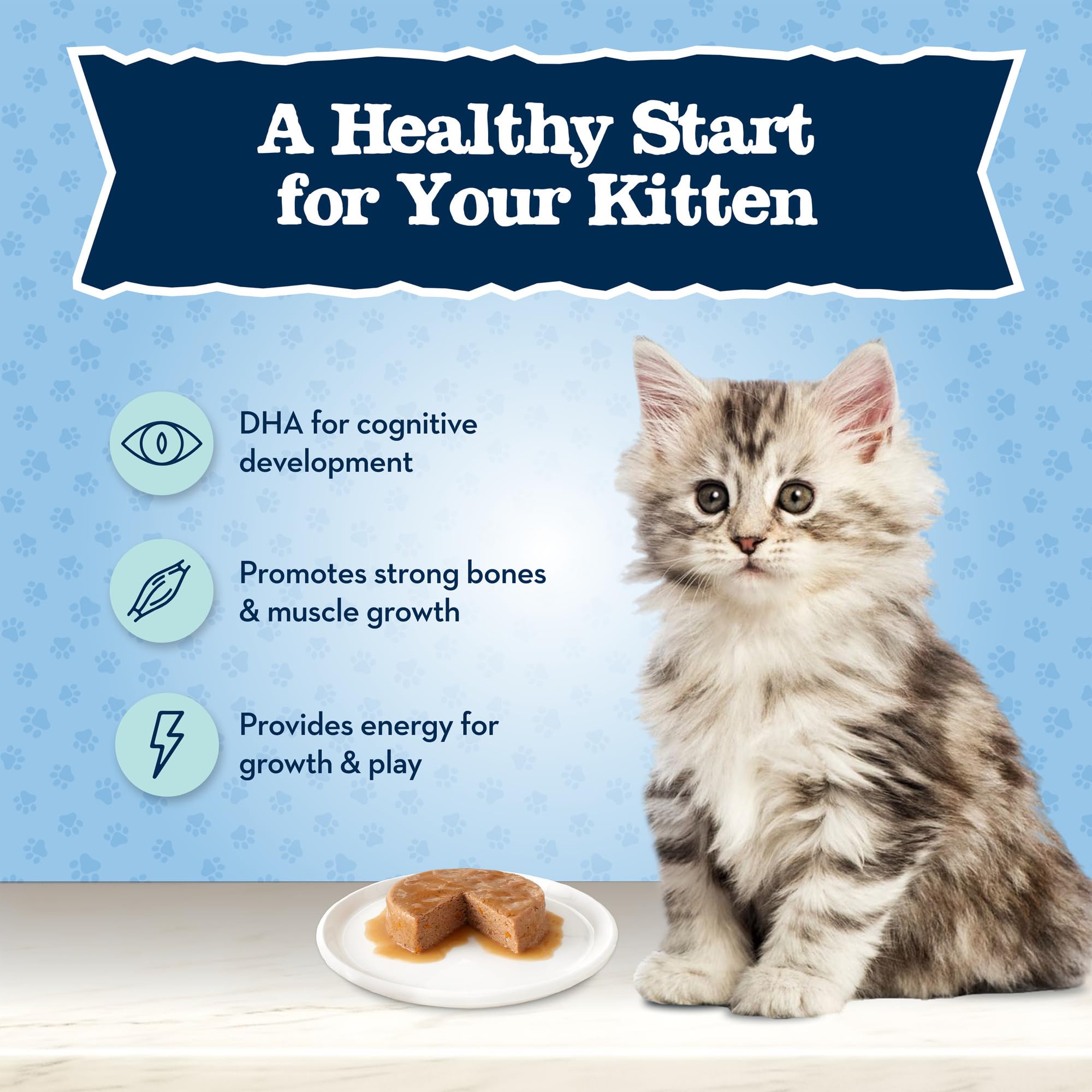 Blue Buffalo Baby BLUE hydratation quotidienne chaton pâté