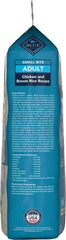 Blue Buffalo Ingrédients naturels poulet et riz pour chien adulte.