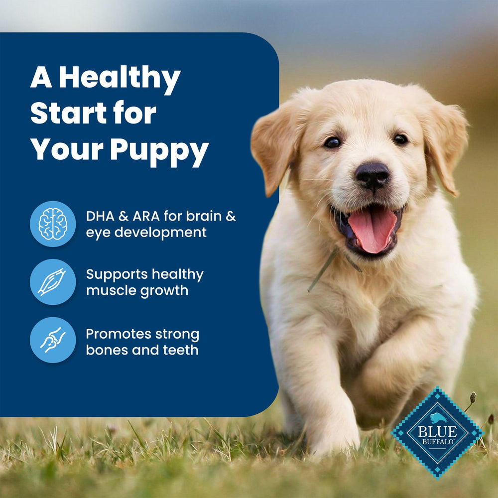 Blue Buffalo Life Protection Formula Chiot - sans maïs, blé ni soja, formulation naturelle.