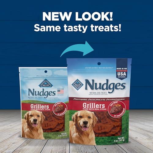 Blue Buffalo Nudges Grillers: adapté à toutes tailles et âges pour récompenser