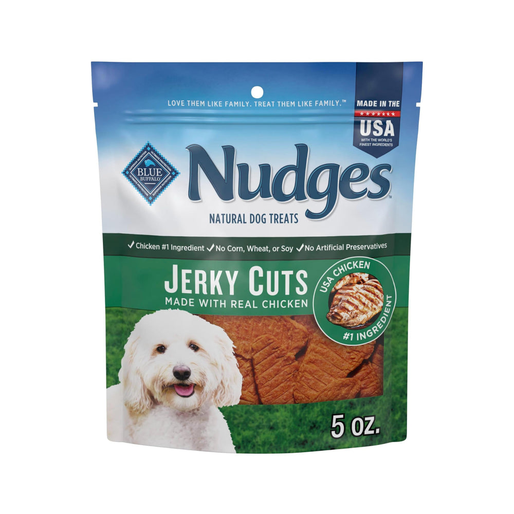 Blue Buffalo Nudges Tranches Viande Sechee Poulet Sac: friandise naturelle pour chien