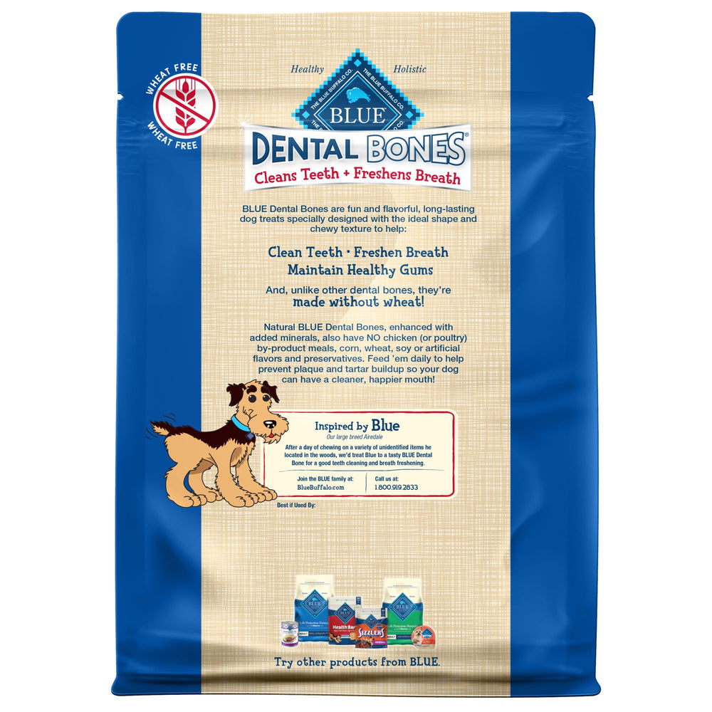 Blue Buffalo os dentaires gros-plan, texture et couleur attrayantes pour chiens.
