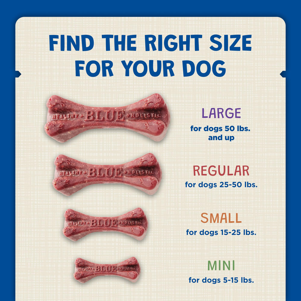 Blue Buffalo os dentaires idéal pour récompenser votre chien après le jeu.