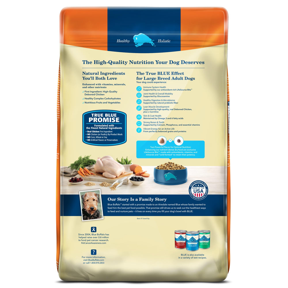 Blue Buffalo Life Protection – premier ingrédient poulet réel, goût authentique.