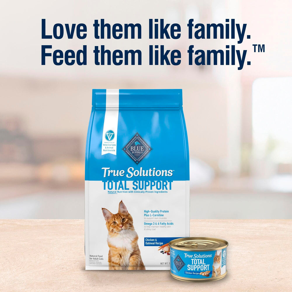 Blue Buffalo True Solutions croquettes adaptées aux chats d’intérieur.