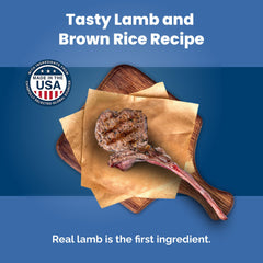Blue Buffalo sans maïs, blé et soja pour une alimentation plus pure.