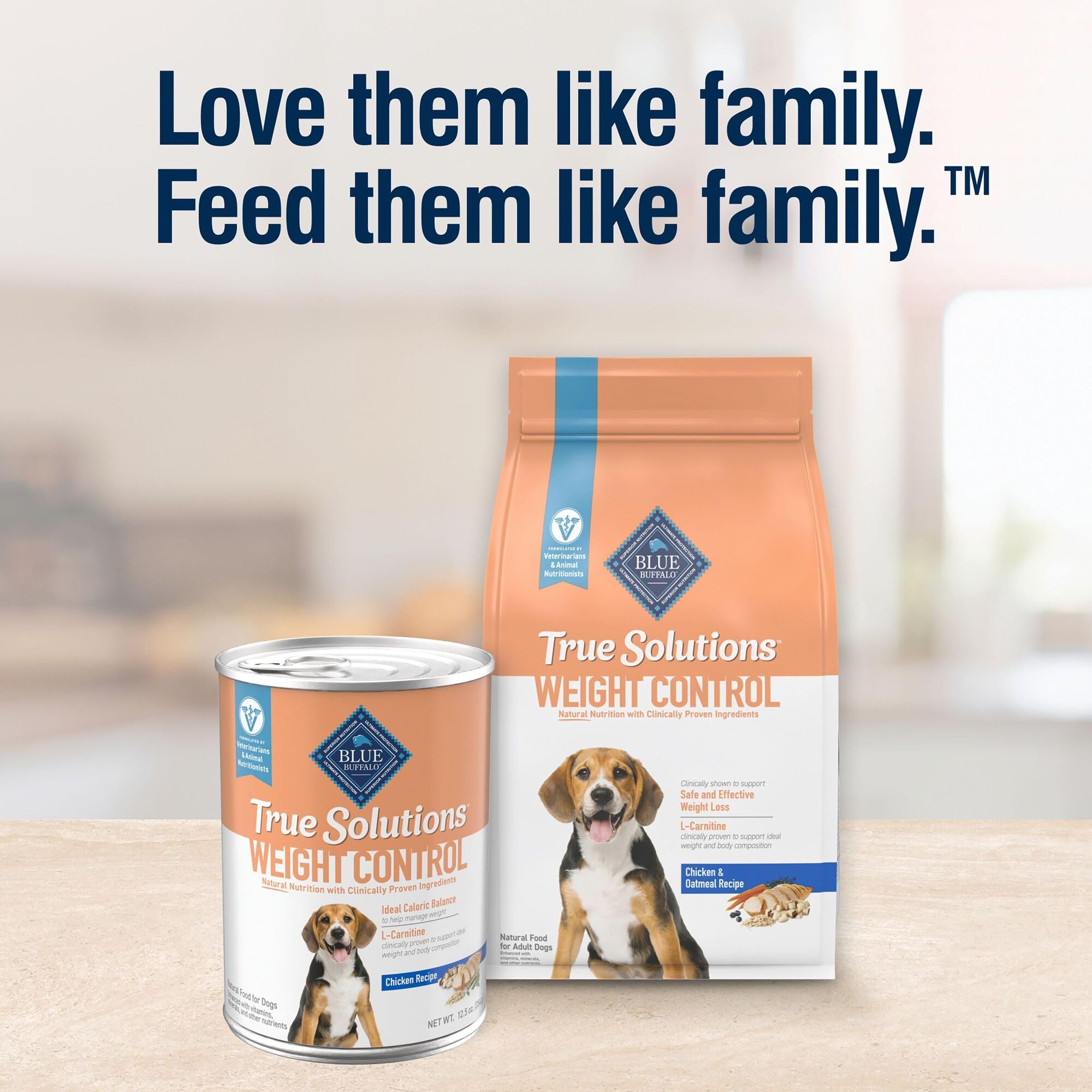 Blue Buffalo Solutions Véritables-poulet-premier-ingrédient, saveur naturelle pour chien.