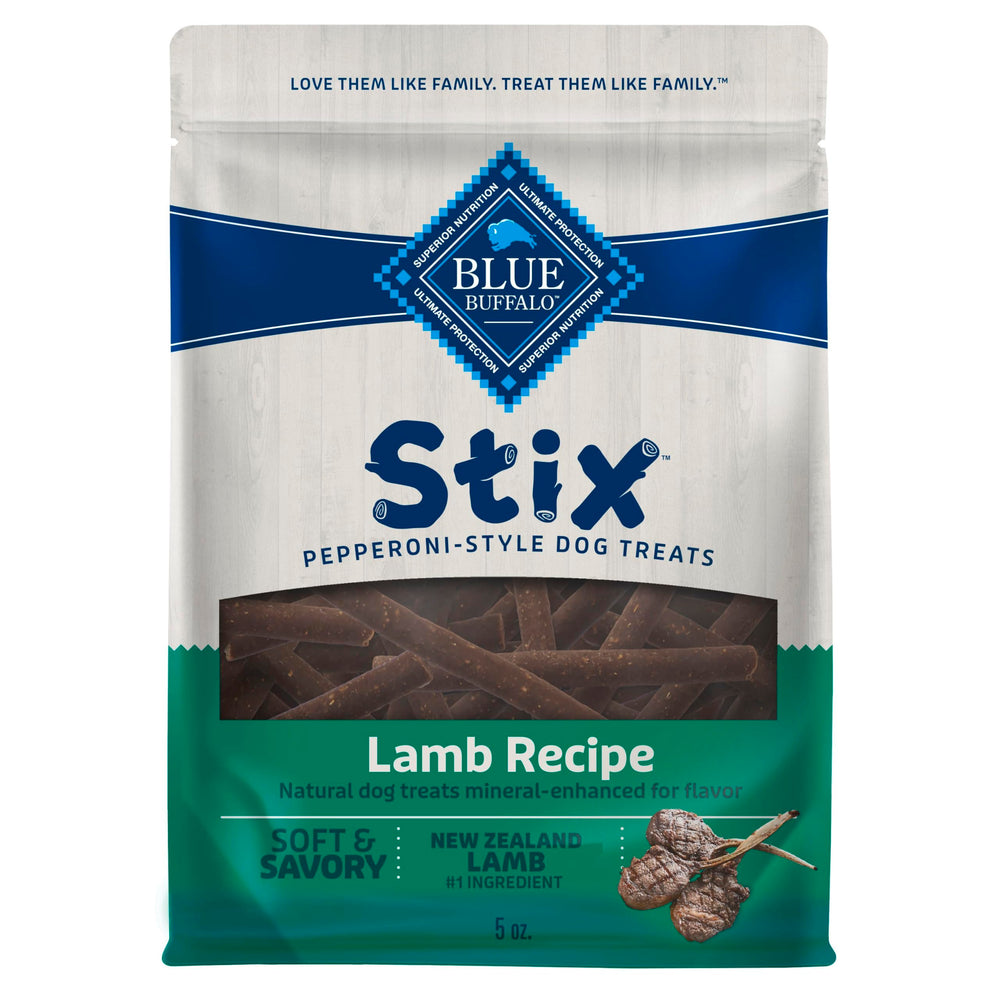 Blue Buffalo Stix agneau emballage, récompense pratique pour l’entraînement.