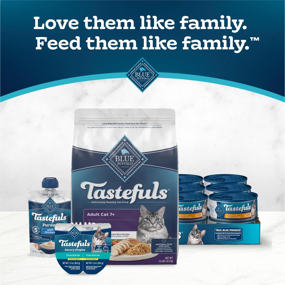 Image montrant le repas prêt à servir avec BLUE Tastefuls.