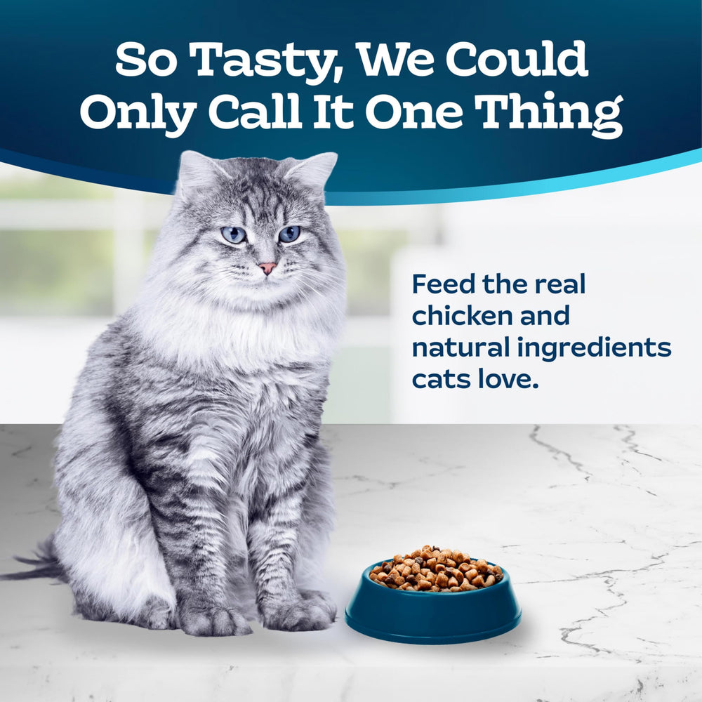 Blue Buffalo Tastefuls formule contrôle boules de poils et poids pour chats adultes.