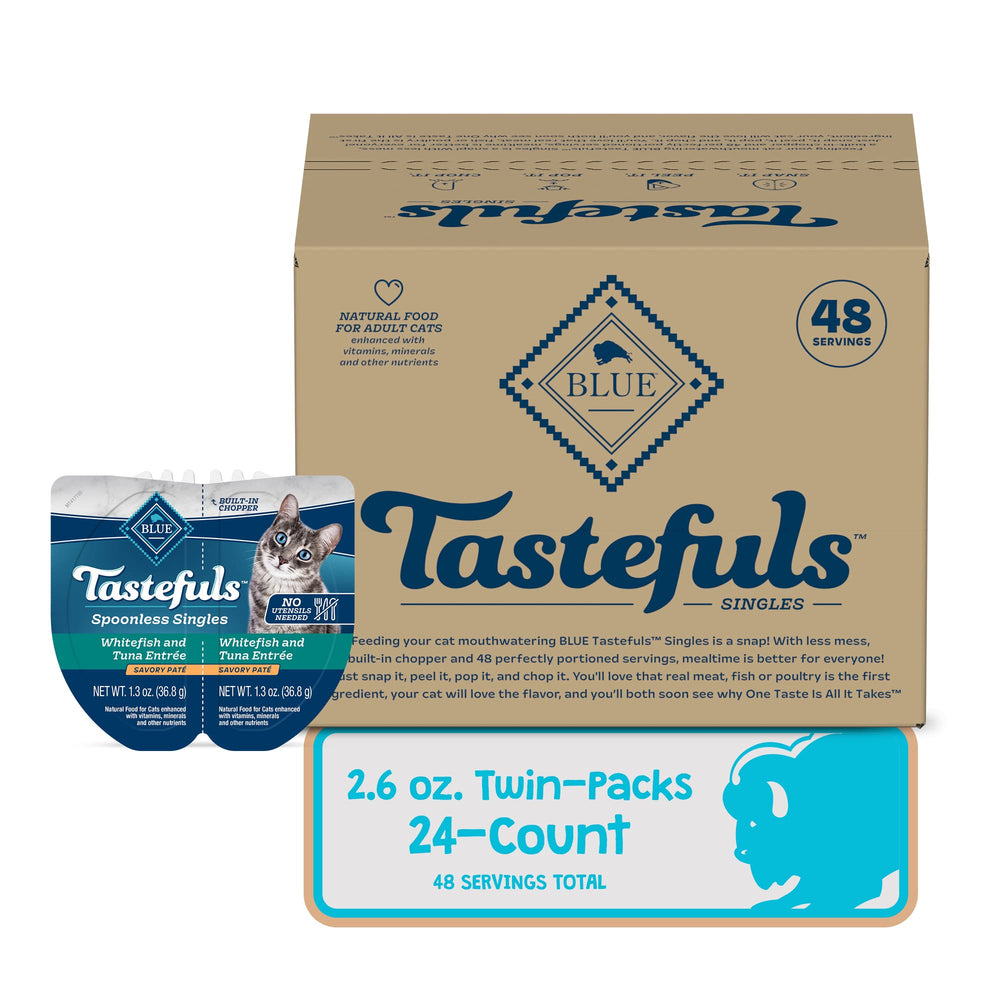 Blue Buffalo Tastefuls Coupe Pratique Sans Ustensiles, service rapide.