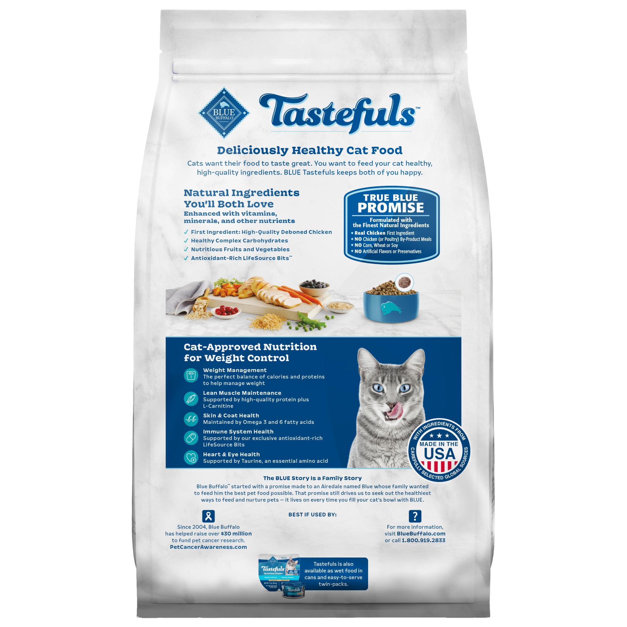 Tastefuls offre un équilibre calorique pour la gestion du poids