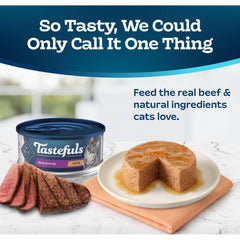 Blue Buffalo Tastefuls Paté chat — saveur riche et naturelle sans ingrédients indésirables.