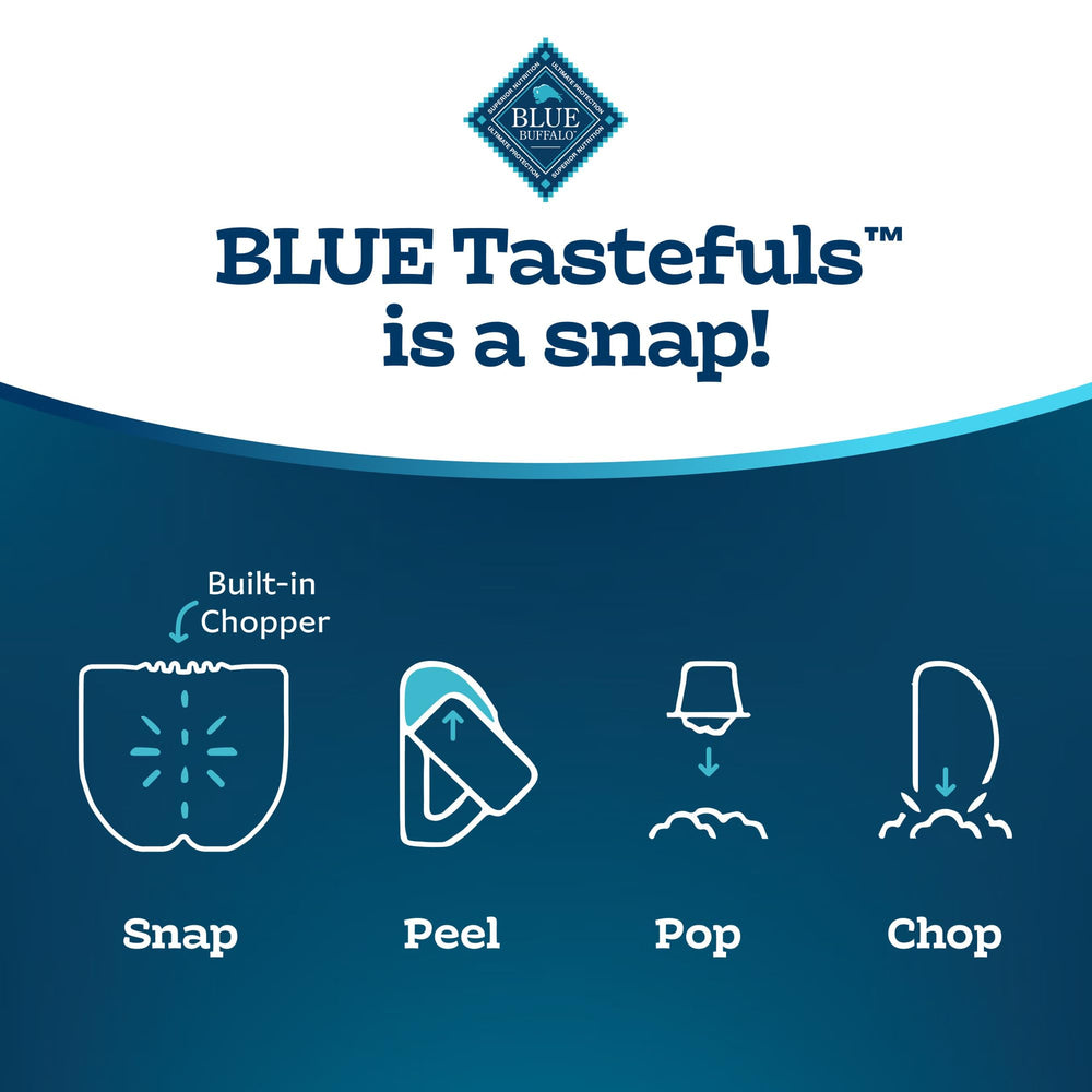 Blue Buffalo Tastefuls cup pratique pour repas sans ustensiles