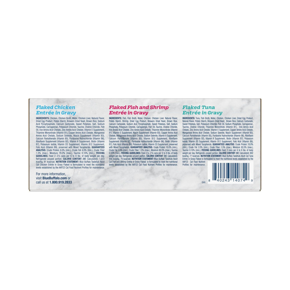 Blue Buffalo Tastefuls poulet 3oz, premier ingrédient de qualité pour appétit