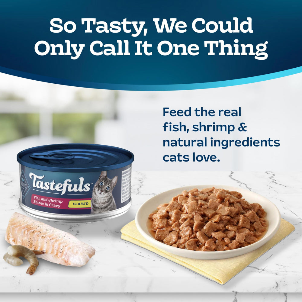 Blue Buffalo Tastefuls: premier ingrédient poisson, qualité supérieure.