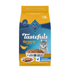 Blue Buffalo Tastefuls sac de 7 livres, repas complet pour chats adultes.