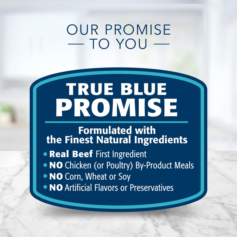 Sans maïs, soja et blé, Tastefuls pour chat de Blue Buffalo.