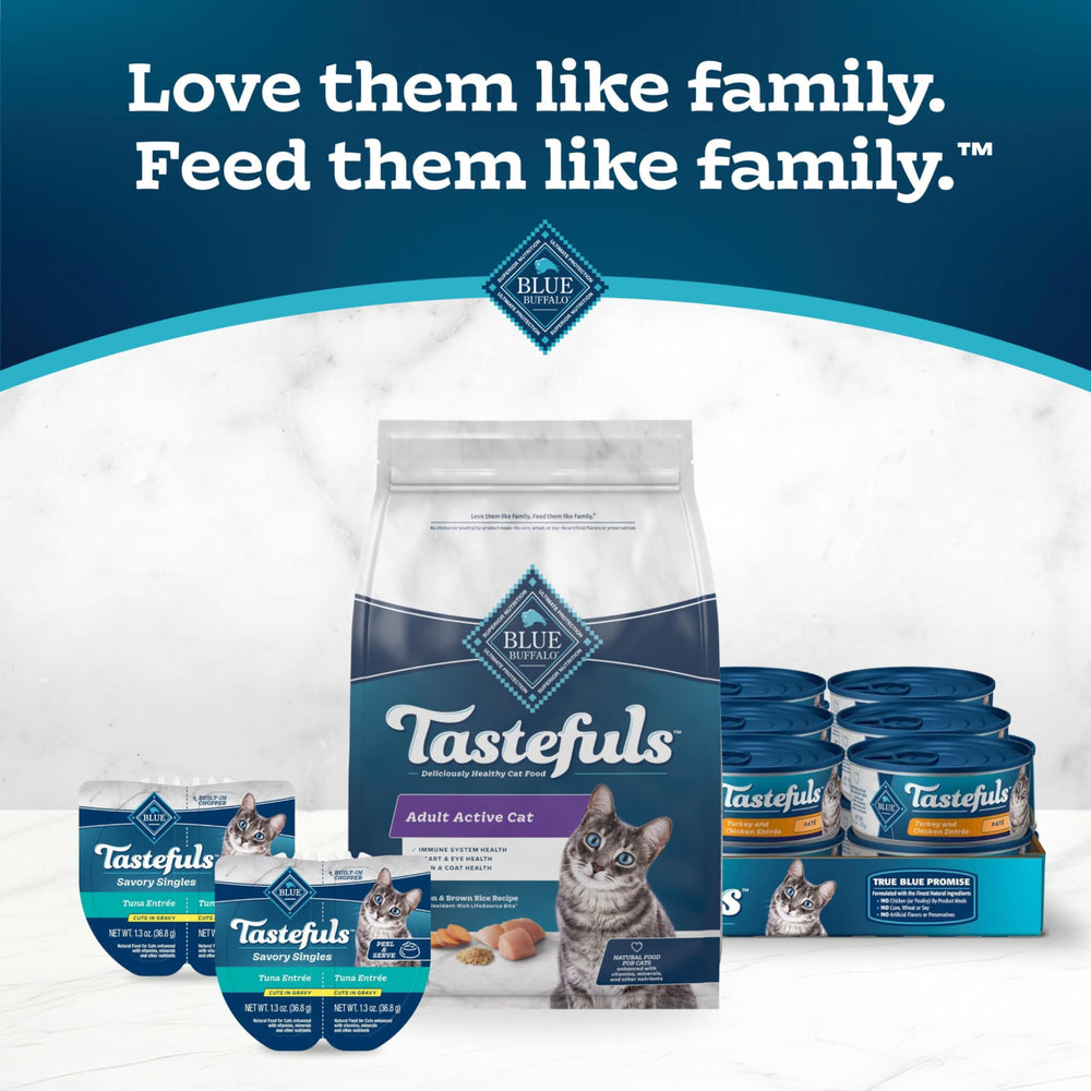 Blue Buffalo Tastefuls Sans Sous-Produits Volaille: ingrédients plus propres et transparence.