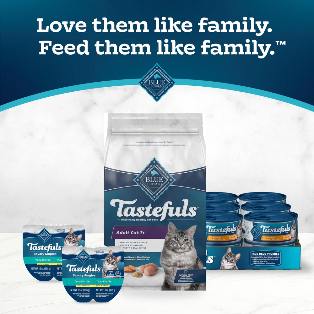 Blue Buffalo Tastefuls soutien potentiel pour cœur et yeux