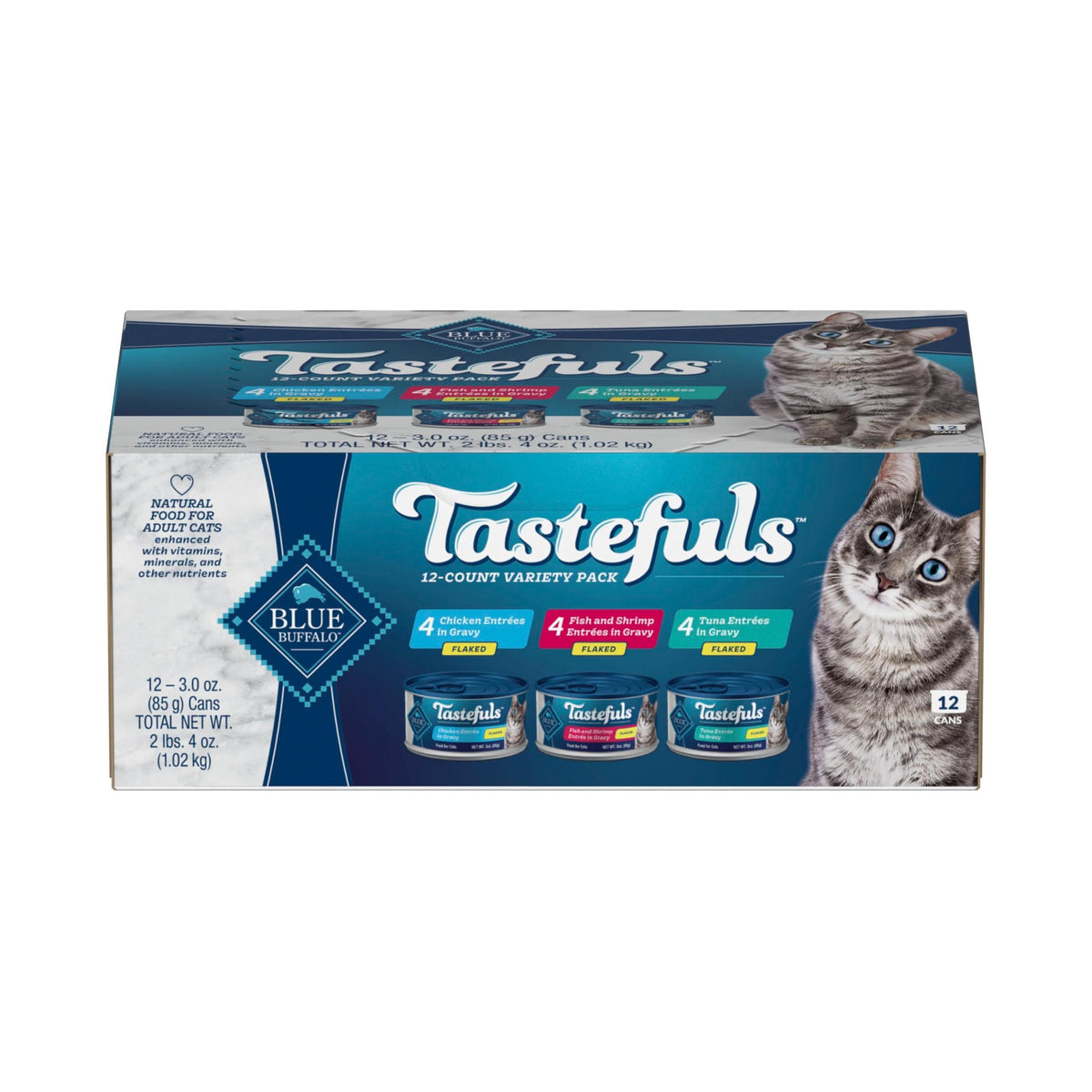 Blue Buffalo Tastefuls thon 3oz, conserve savoureuse pour varier les repas